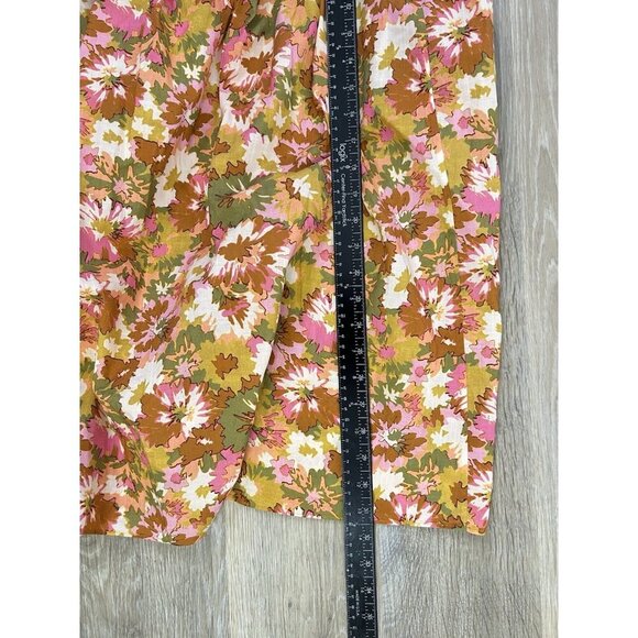 Zimmermann Twist Waist Skirt In Colorful Floral Midi Size 1 | US 6 - Picture 13 of 13